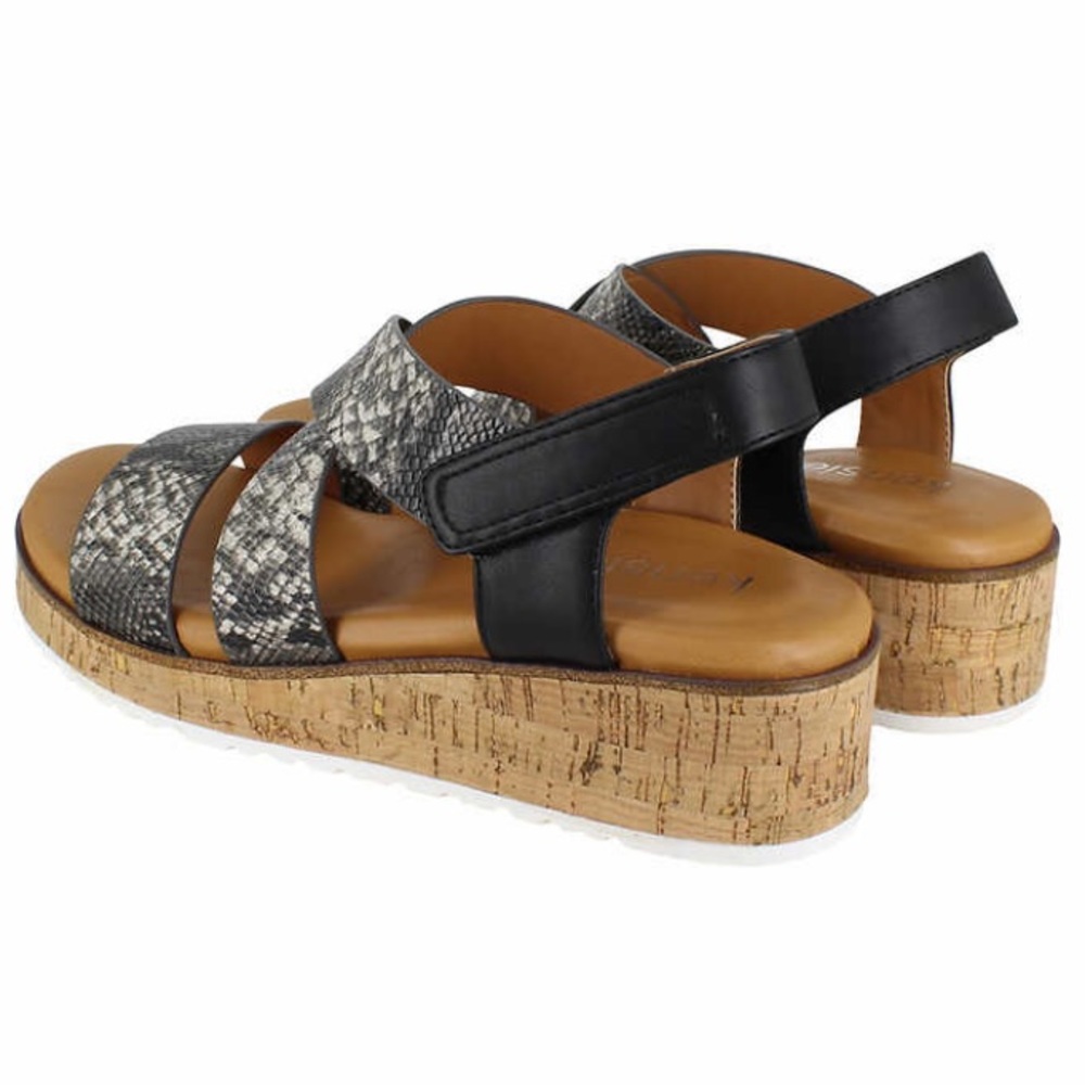 ❤️NEW 7.5 Kensie Snake Print Wedge Sandal - Picture 3 of 9